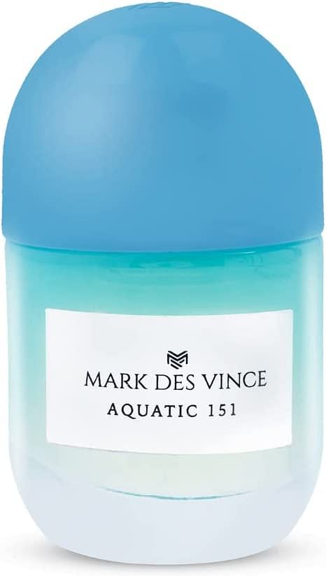 Mark Des Vince Aquatic 151 Concentrated Perfume for Men Women Long Lasting Parfum Fragrance For Unisex, 15ML