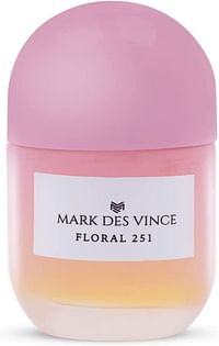 Mark Des Vince Floral 251 Concentrated Perfume for Men Women Long Lasting Parfum Fragrance For Unisex, 15ml