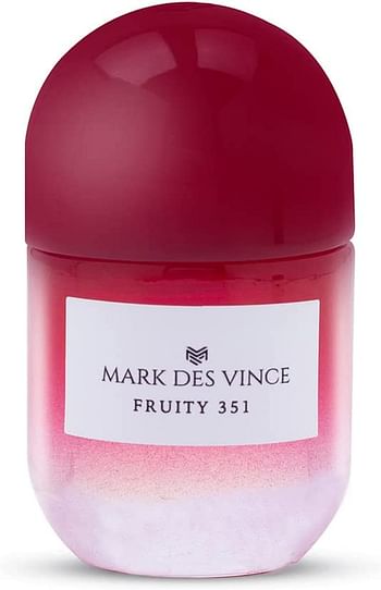 Mark Des Vince Fruity 355 Concentrated Perfume for Men Women Long Lasting Parfum Fragrance For Unisex, 15ml