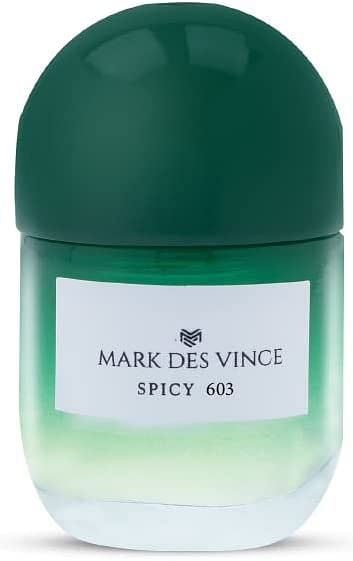 Mark Des Vince Spicy 603 Concentrated Perfume for Men Women Long Lasting Parfum Fragrance For Unisex, 15ml