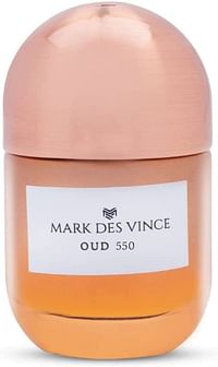 Mark Des Vince Oud 550 Concentrated Perfume for Men Women Long Lasting Parfum Fragrance For Unisex, 15ml