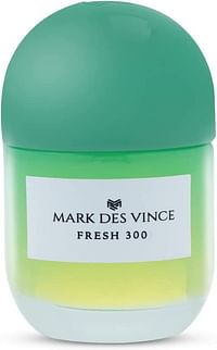 Mark Des Vince Fresh 300 Concentrated Perfume for Men Women Long Lasting Parfum Fragrance For Unisex, 15ml