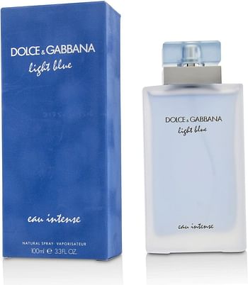 Dolce & Gabbana Light Blue Eau Intense - perfumes for women - Eau de Parfum, 100 ml