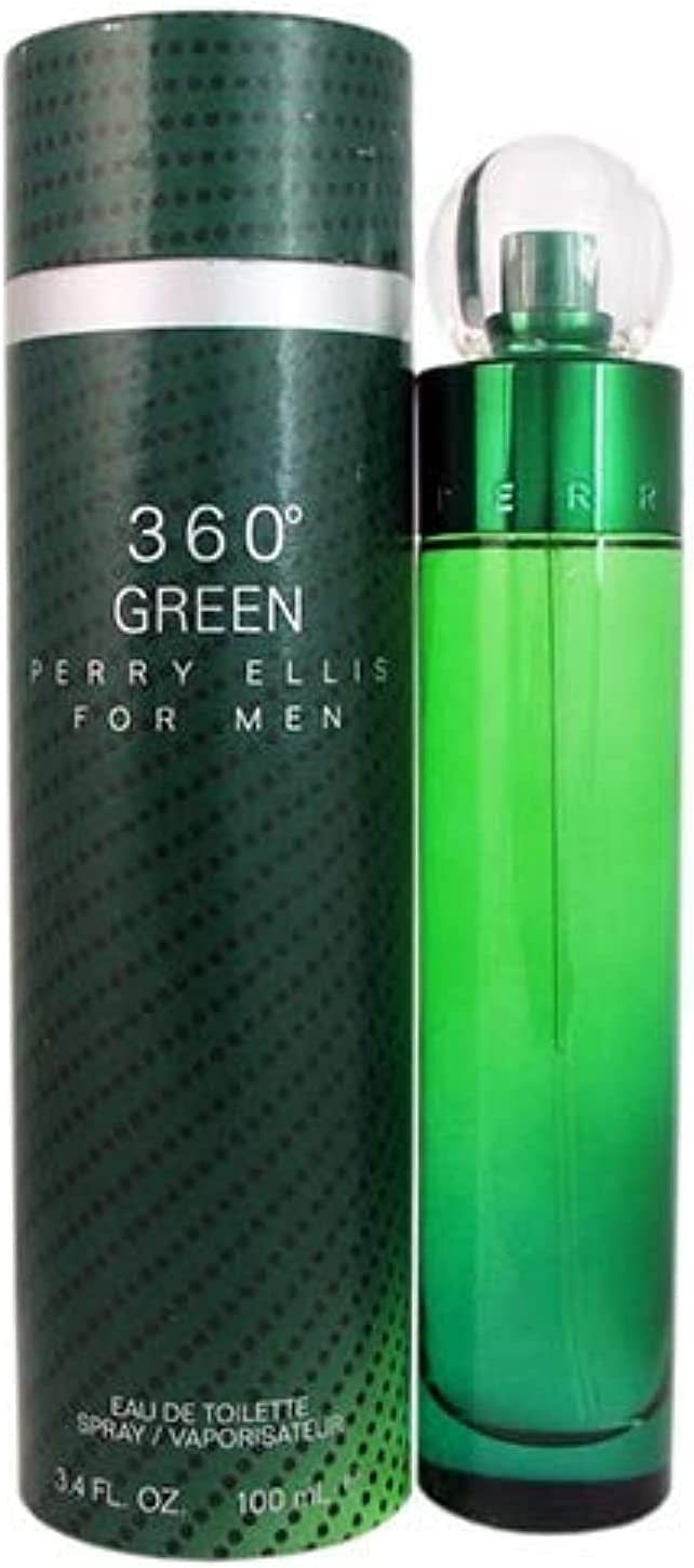 360 Green by Perry Ellis for Men - 3.4 oz EDT Spray