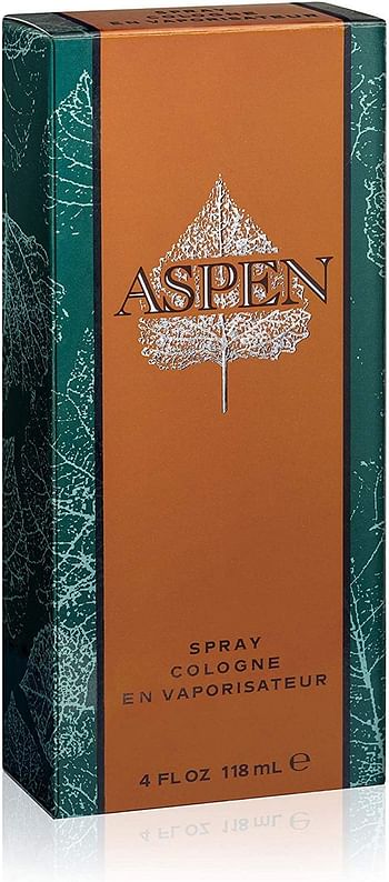 Coty Aspen Men's Eau de Cologne Spray, 118 ml