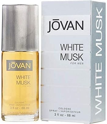 Jovan White Musk by Jovan for Men - Eau de Cologne, 88ml