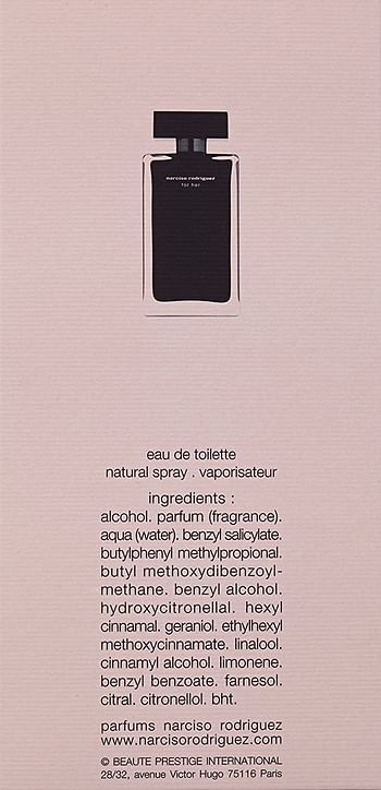 Narciso Rodriguez For Her Eau De Toilette Spray - 100ml/3.4oz, 39410