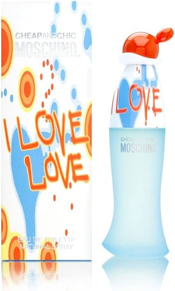 Moschino Women's I Love Eau De Toilette Spray (3.4oz)