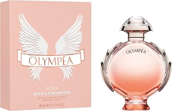 Paco Rabbane Olympea Aqua Eau De Parfum Legere Spray For Women, 80 ml