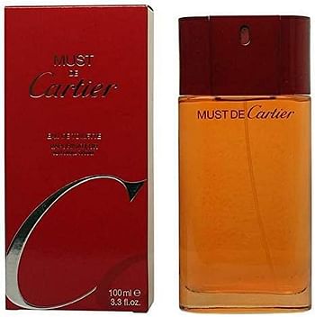 Cartier Must de For Women -100ml, Eau de Toilette,