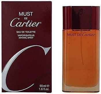 Cartier Must de For Women -100ml, Eau de Toilette,