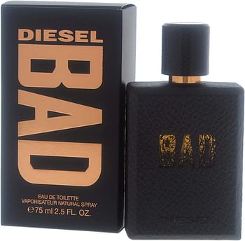 Diesel Bad for Men, 75 ml - EDT Spray