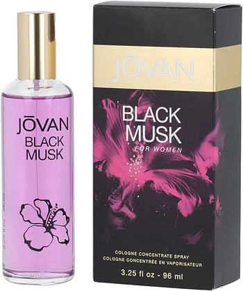 Jovan Black Musk Eau de Cologne For Women, 96ml