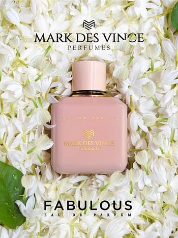 Mark Des Vince Fabulous Perfume Gift Set For Women Eau De Parfum 100ML + Body Mist 200ML + Hair Mist 30ML (Pack of 3)