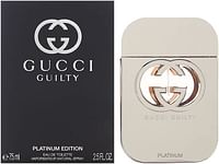 GUCCI Guilty Platinum For Women - Eau De Toilette, 75 ml
