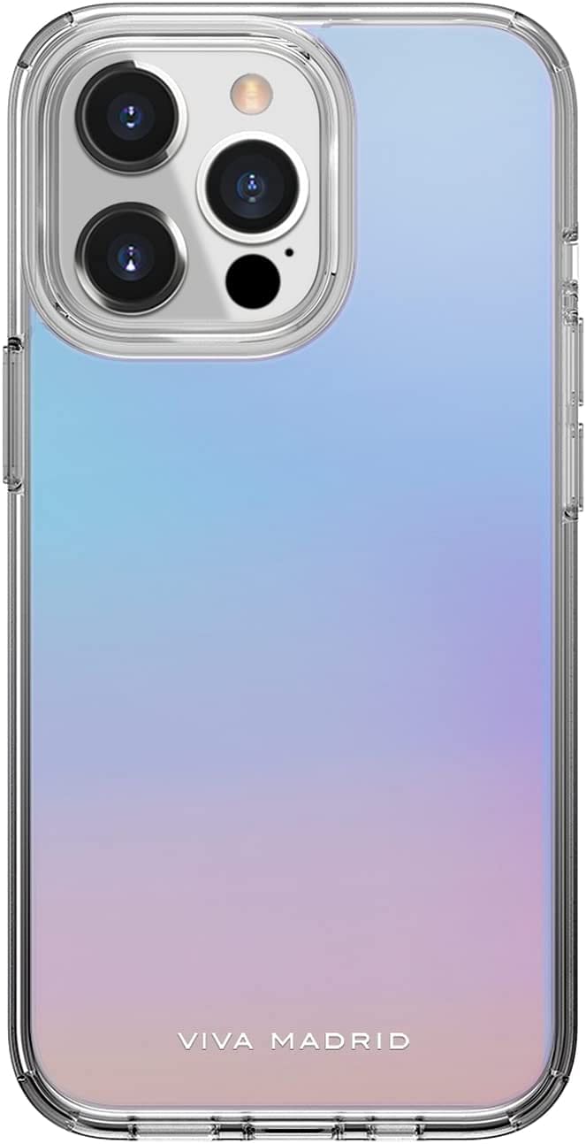 Viva Madrid Aura Hue Hybrid TPU/PC Back Case For iPhone 13 Pro (6.1") - Rainbow/Hologram
