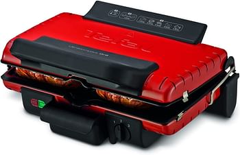 TEFAL ULTRA COMPACT GRILL, 1700W RED, GC302528