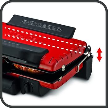 TEFAL ULTRA COMPACT GRILL, 1700W RED, GC302528