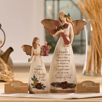 Pavilion Gift Company 02969 Sympathy Angel Figurine, 9-Inch