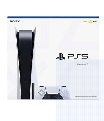 سوني وحدة تحكم PlayStation 5 (إصدار القرص) مع وحدة تحكم