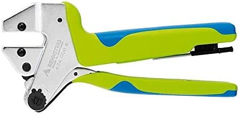 Rennsteig 624 020 6" PEW12.20 Chrome Plated Crimping Pliers, Multi-Colour