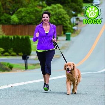 Doco® Easy-Snap -Hands Free Leash 6Ft (Dcs2072) Color - Purple, Sizes - S
