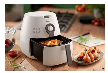 Philips Daily Collection Temperature Control Air Fryer 0.8 L 1425 W HD9216 White/Grey