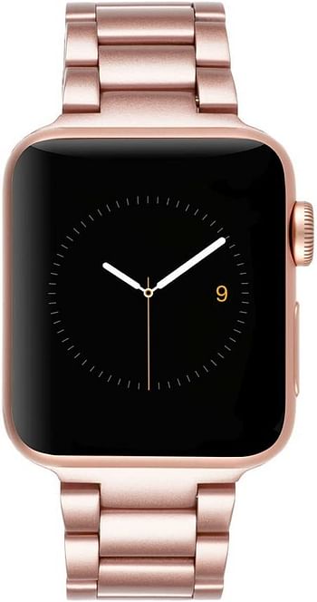 Case-Mate - Metal Linked Band 38Mm 40Mm Stainless Steel Apple Watch Series 1, 2, 3, 4, 5 Rose Gold