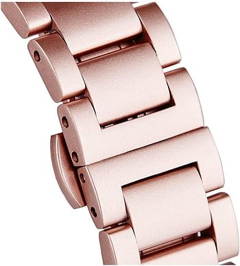 Case-Mate - Metal Linked Band 38Mm 40Mm Stainless Steel Apple Watch Series 1, 2, 3, 4, 5 Rose Gold