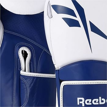Leather Boxing Gloves - 14Oz Blue