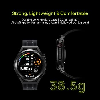 Huawei Watch GT Runner Smartwatch, 46mm- Black