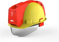 Jarsh Safety Air conditioned Helmet JS-23SGC-S Model S Yellow  Model S - For Industrial Workforce