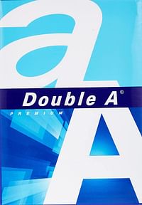 Double A - Printer Copy Paper, Size A5, GSM 80, 500 Pages Ream/Single/A5