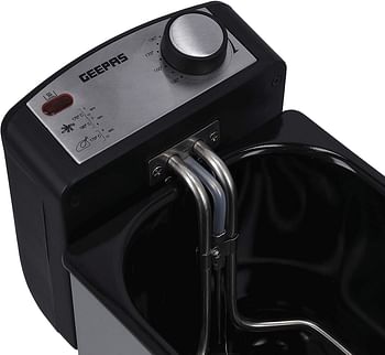 Geepas 3 ltrs Deep Fryer with Stainless Steel Housing, GDF36015