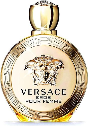 Versace Eros Pour Femme by Versace for Women - Eau de Parfum, 100ml/Gold/100 ml