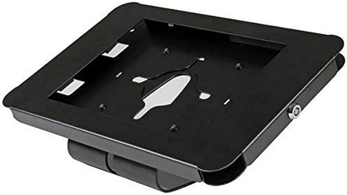 StarTech.com Secure Tablet Enclosure Stand- Lockable Anti Theft Steel Desk or Wall Mount for 9.7" iPad/Tablet - VESA Compatible (SECTBLTPOS)