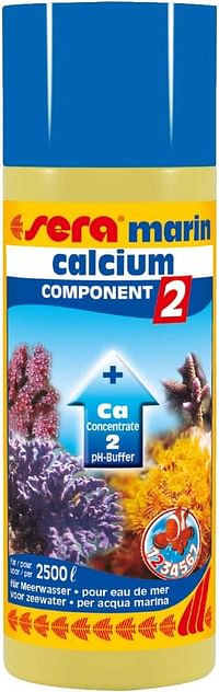 Sera Marin Component 2 Calcium Ph-Buffer Water Treatment, 250 ML