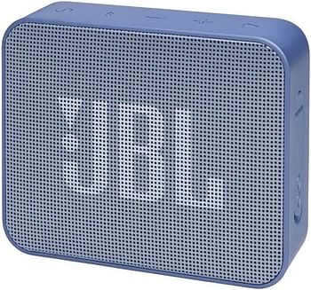 JBL GO Essential - Portable Waterproof Bluetooth Speaker, Up to 5 Hours of Playback, in Blue