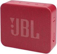 JBL GO Essential - Portable Waterproof Bluetooth Speaker, Up to 5 Hours of Playback, in Red