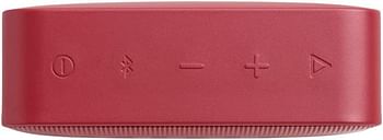 JBL GO Essential - Portable Waterproof Bluetooth Speaker, Up to 5 Hours of Playback, in Red