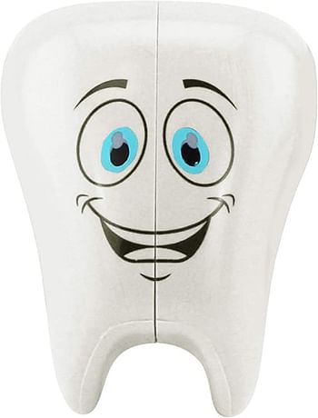 Q-Lux Pearl Toothbrush Case 2pcs set L-00600 - White