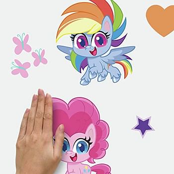 RoomMates RMK4283SCS My Little Pony Let's Get Magical Peel and Stick Wall Decals