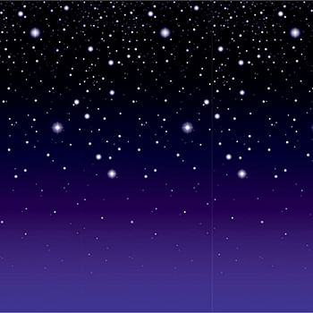 Beistle Vip Red Carpet Hollywood Starry Night Photography Backdrop – Birthday Party Supplies New Year’S Photo Shoot Decor