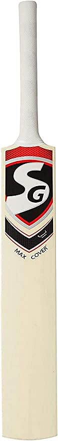 SG Max Cover Kashmir Willow Cricket Bat (Color May Vary)