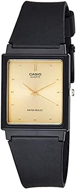 Casio Casual Watch Analog Display Quartz For Unisex/Gold/Black