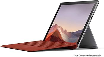 Microsoft Surface Pro 7 , Intel Core i5-10th Gen, Intel Integrated graphics, 8GB RAM, 256GB SSD, Windows 11, Platinum