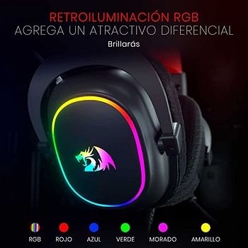 Redragon H510-RGB Zeus X Wired Gaming Headset-7.1 Surround Sound