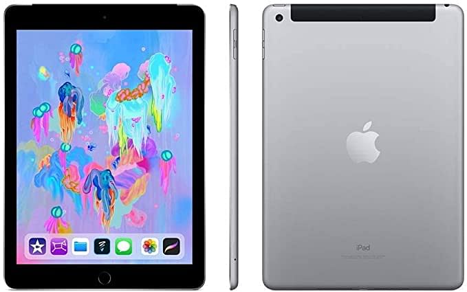 Apple iPad 2018 9.7 Inch 6th Generation Wi-Fi+ Cellular 32GB ...