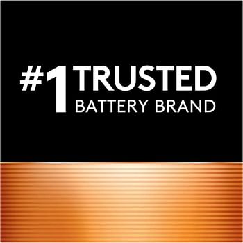 Duracell Coppertop D Batteries, 8 Count Pack, D Battery with Long-lasting Power, All-Purpose Alkaline D Battery for Household and Office Devices