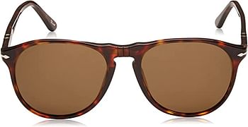 Persol Po9649s Aviator Sunglasses 55 Millimeters